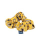 Yellow Boho Leopard Scrunchie